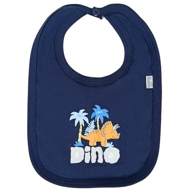 BABERO EN ALGODÓN CON BROCHE - S2418