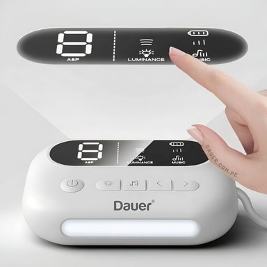 ASPIRADOR NASAL ELÉCTRICO DAUER RECARGABLE CON 9 NIVELES GRADO MÉDICO Y SISTEMA ANTI-REFLUJO - 2