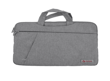 MALETÍN GRIS TEROS TE-9019S, 15.6', POLIÉSTER, GRIS