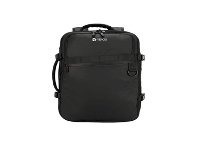 MOCHILA TEROS TE-9025BK, NYLON,15.6' NEGRO