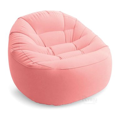 SOFA TIPO PUFF COMODO DE COLOR ROSADO