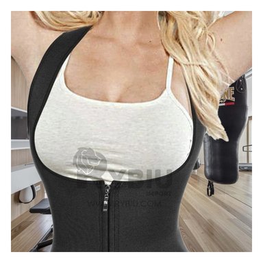 CHALECO MUJER RYBIU NEGRO DE30522 CALORIFICO + REGALO AGENDA