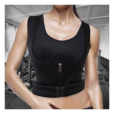 CHALECO MUJER RYBIU NEGRO DE30522 CÓMODO + PAPEL REGALO