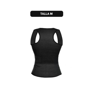 CHALECO MUJER RYBIU NEGRO DE30522 CÓMODO + PAPEL REGALO - 4