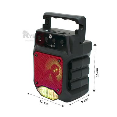 PARLANTE BLUETOOTH RYBIU KTS 1171 PEQUEÑO - 3