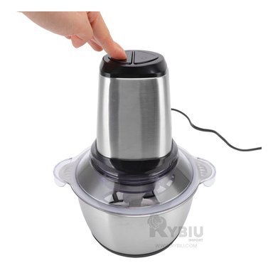 PICADOR RYBIU 8603 1200 W 3L ELECTRICO DE 2 VELOCIDADES PARA FRUTAS Y VERDURAS - 4