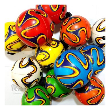 SET DE PELOTAS ANTIESTRES DISEÑO CURVAS COLOREADAS