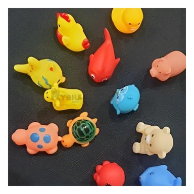 SET DE ANIMALITOS PARA BAÑO LATEX MIXTO - 4