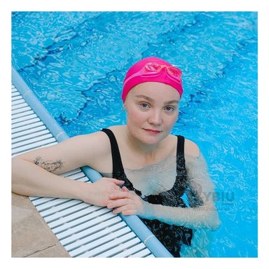 SET NATACIÓN RYBIU MG-335G ROSADO LENTES + GORRO CÓMODO