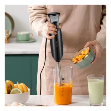 LICUADORA RYBIU CO29435 MULTIFUNCION Y DINAMICA EN NEGRO + PAPEL REGALO