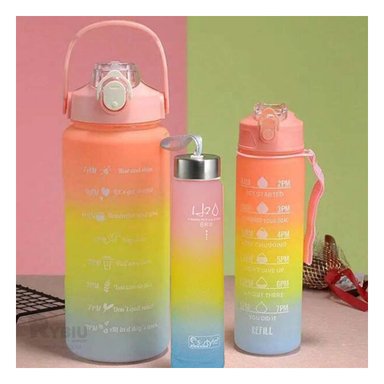 TOMATODO RYBIU CO29585 TRIO ALTA CON TAPA ROSADA