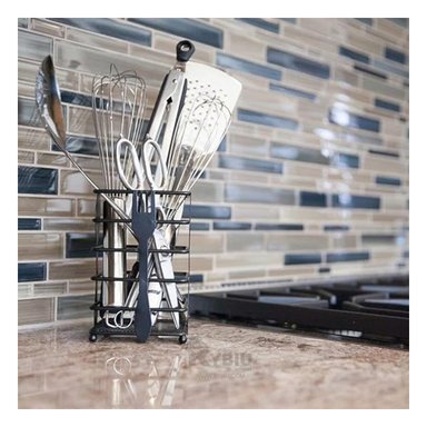 PORTA CUBIERTOS RYBIU CO29718 NEGRO RECTANGULAR MESA