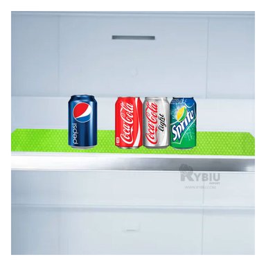 SET ALFOMBRILLAS RYBIU CO29779 45 X 29 CM TRADICIONAL INMPERMEABLES VERDE X4