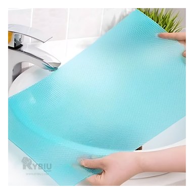 SET RYBIU CO29777 45 X 29 CM TRADICIONAL CUADRUPLE CELESTE + PAPEL REGALO