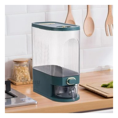 DISPENSADOR RYBIU CO29815 VERDE ARROZ Y CEREAL + PAPEL REGALO