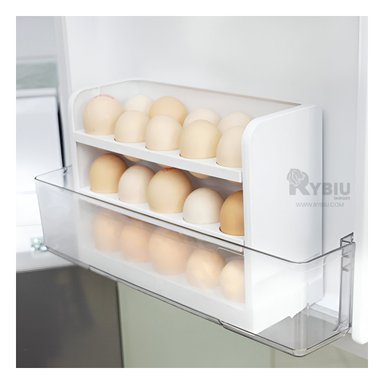 PORTAHUEVOS RYBIU CO29594 BLANCO DINAMICO + PAPEL REGALO