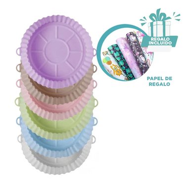 SET MOLDE RYBIU CO29599 MULTICOLOR UTIL FREIR + PAPEL REGALO