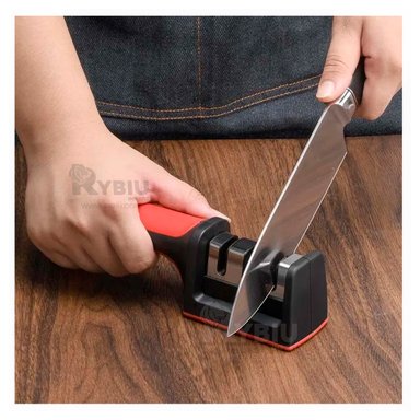 AFILADOR RYBIU CO30357 ROJO CORTADOR TRIPLE FASE + PAPEL REGALO