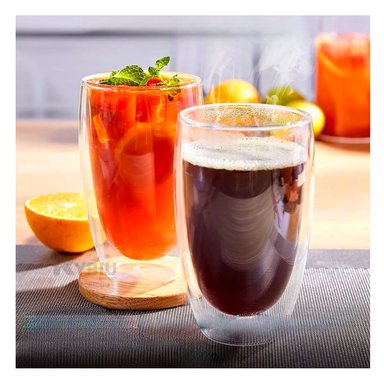 VASO RESISTENTE AL CALOR Y FRIO DE DOBLE CAPA 400ML RYBIU 560