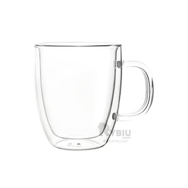 TAZA RYBIU DE VIDRIO DINAMICA FUNCIONAL DE 250ML 8X8X11CM 253