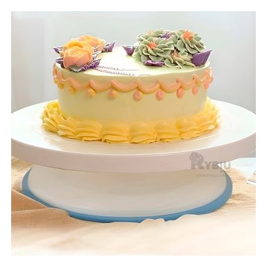 BASE RYBIU CO30363 BLANCO GIRATORIA DECORACION PASTELES