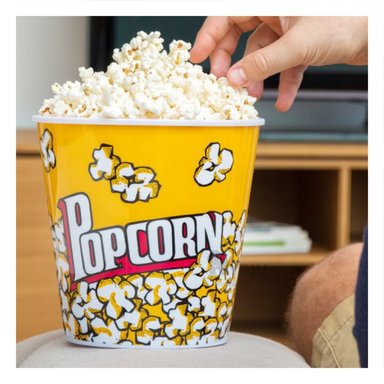 CONTENEDOR RYBIU CO30379 AMARILLO CUBETA VERSATIL VASO + PAPEL REGALO