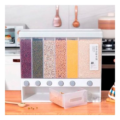 DISPENSADOR RYBIU CO30387 BLANCO FACIL USO + PAPEL REGALO