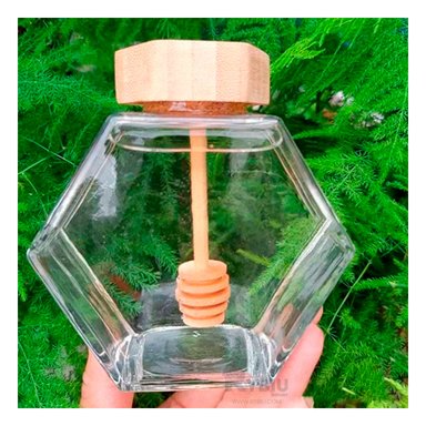 ENVASE RYBIU CO30413 TRANSPARENTE FRASCO RESISTENTE VERSATIL 380 ML + PAPEL REGALO