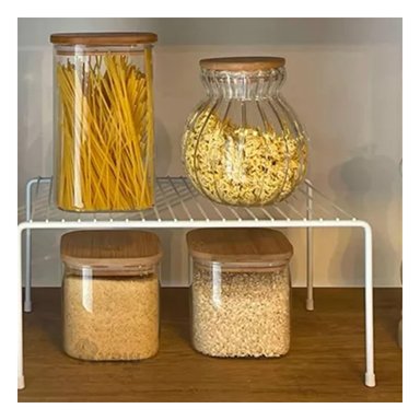 SET SEPARADOR RYBIU CO30452 NEGRO GAVINETE EXPANSIBLE BLANCO 4P + PAPEL REGALO