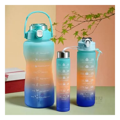 TOMATODO RYBIU CO29588 MULTIUSOS TRIO TAPA CELESTE + PAPEL REGALO