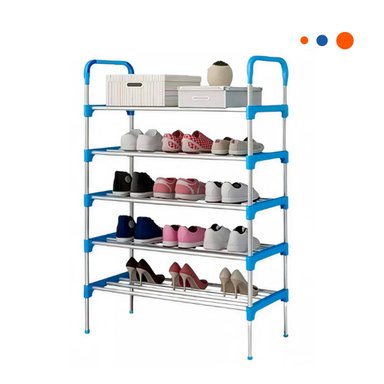 ESTANTERÍA RYBIU HO28630 CELESTE ZAPATERA CON 5 CASILLAS + PAPEL REGALO