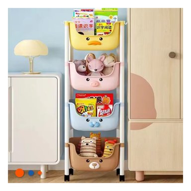 ORGANIZADOR RYBIU HO29674 MULTICOLOR KAWAII 4 NIVELES PERSONAJES