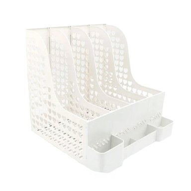 SET SOPORTE RYBIU HO29739 BLANCO ROSADO ESTILO MINIMALISTA + PAPEL REGALO