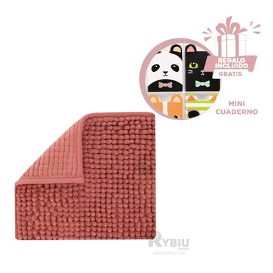 TAPETE RYBIU HO29297 60 X 40 CM MODERNA MINIMALISTA Y RECTANGULAR EN ROSADO + REGALO AGENDITA