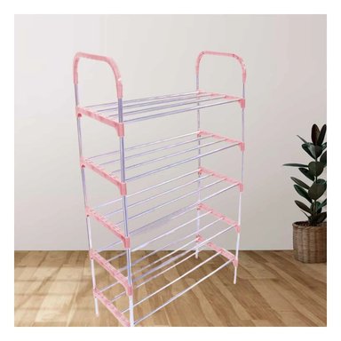 ZAPATERA RYBIU HO29602 ROSADO MULTIUSO DE 5 NIVELES RESISTENTE EN COLOR