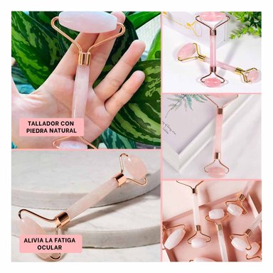 SET LIMPIEZA FACIAL RYBIU BE30026 1 CUARZO EN ROSADO MARMOLEADO - 5