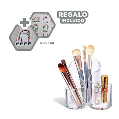 ORGANIZADOR RYBIU 8030 TRANSPARENTE MESA + REGALO STICKERS