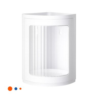 ORGANIZADOR ACRILICO BASE GIRATORIA ESTRUCTURA RESISTENTE Y PRACTICA BLANCO Y+PAPEL REGALO