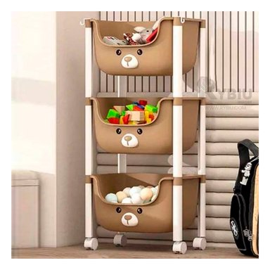 ORGANIZADOR RYBIU HO29671 MARRÓN RESISTENTE 3 NIVELES + REGALO AGENDITA