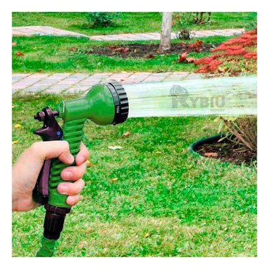 MANGUERA RYBIU HO30303 RETRACTIL VERDE 22 M + REGALO AGENDITA