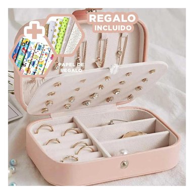 JOYERO RYBIU BE32208 IDEAL PORTATIL + PAPEL REGALO PALO ROSA