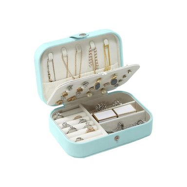 JOYERO RYBIU BE32213 ORGANIZADOR DESMONTABLE CELESTE CLARO