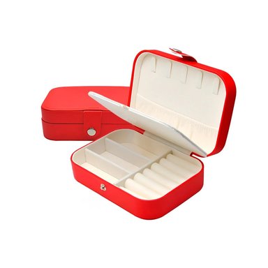 JOYERO RYBIU BE32215 CON SEPARADORES CON BOTON SEGURIDAD ROJO