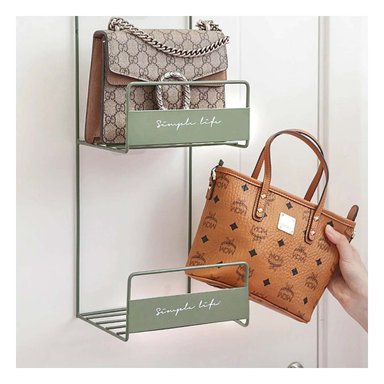 ORGANIZADOR CARTERA RYBIU 6165 VERDE DE 2 NIVELES PARA CARTERAS EN COLOR