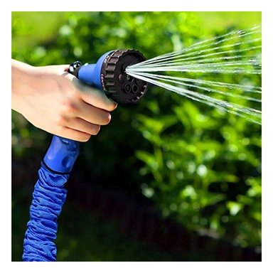 MANGUERA RYBIU HO29903 EXPANDIBLE PORTATIL AZUL 60 M