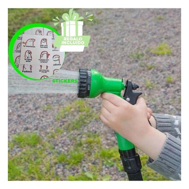 MANGUERA RYBIU HO29902 BOQUILLA ROCIADO VERDE 60 M + REGALO STICKERS