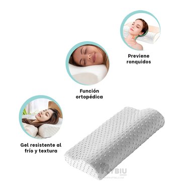 ALMOHADA RYBIU HO30721 PROTESISTA BLANCO + REGALO AGENDITA 50 X 10 CM - 2