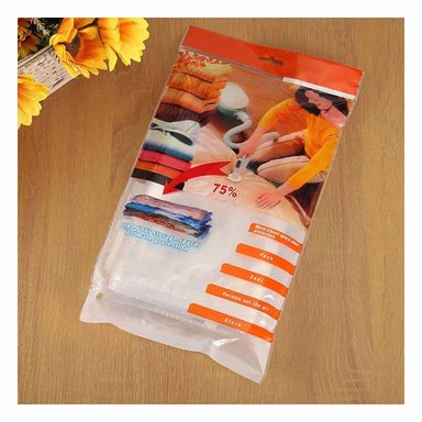 SACO ORGANIZADOR HOGAR 50 X 60 CM COLOR ANARANJADO PARA ORDEN EN CASA Y+PAPEL REGALO - 3
