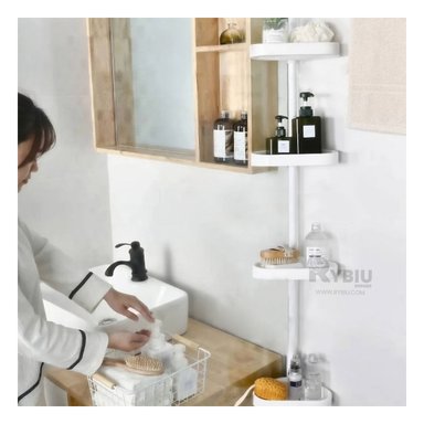 SET ESQUINERO RYBIU HO30733 BLANCO 4 DIVISIONES 2.6M + REGALO STICKERS