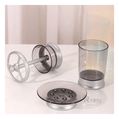 SET RYBIU HO30200 4 PIEZAS INNOVADOR COMODO PLATEADO + REGALO AGENDITA